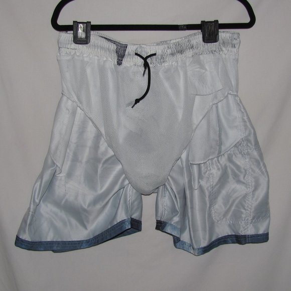 Mens Guy Harvey Blue White Fish Swordfish Lined Board Shorts Size Extra Large XL - Picture 4 of 7